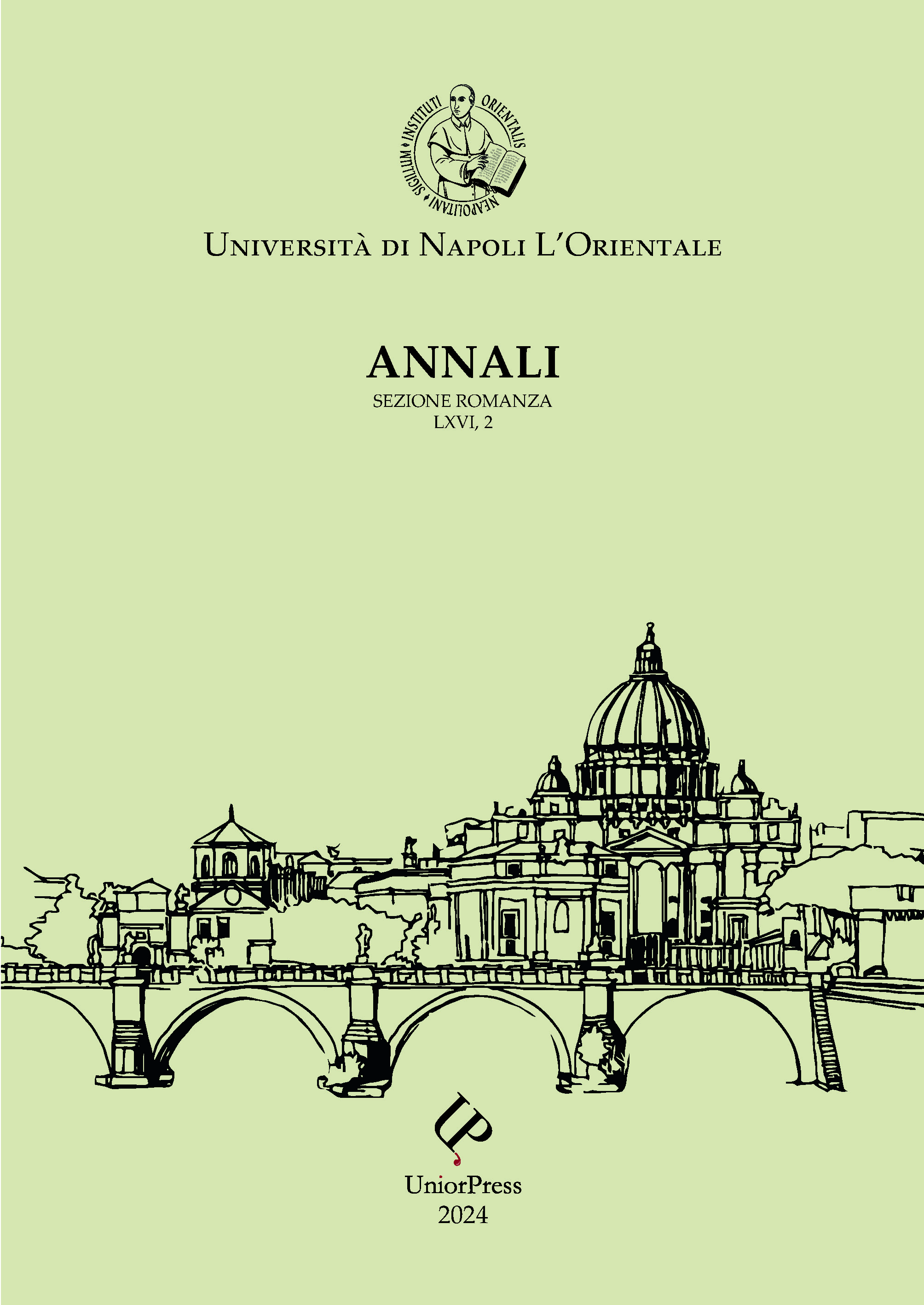 					Visualizza V. 66 N. 2 (2024): ANNALI - Sezione romanza
				